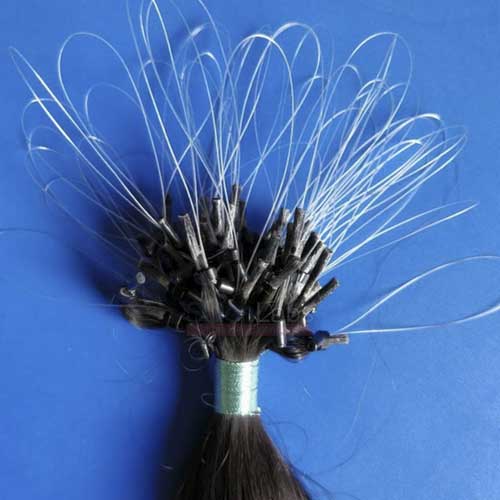 Raw Indian Hair Extensions - Micro Rings Nano Loops